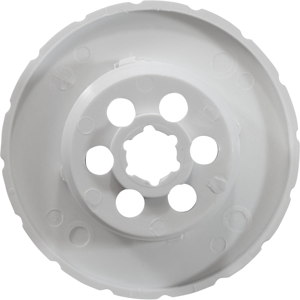 Jet Intl, BWG/HAI Magnaflo, Handle Only, Ribbed, White : 30-4802WHT