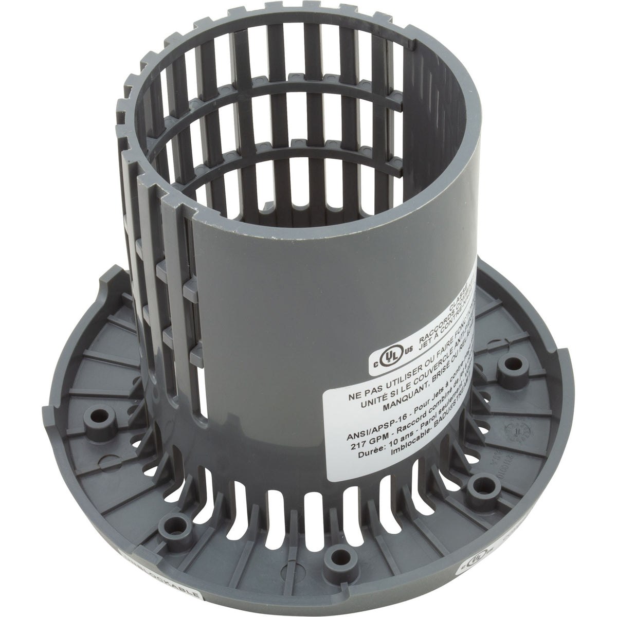 Cover, Speck Badu Stream II Jet, Round, Gray : 2308760004G