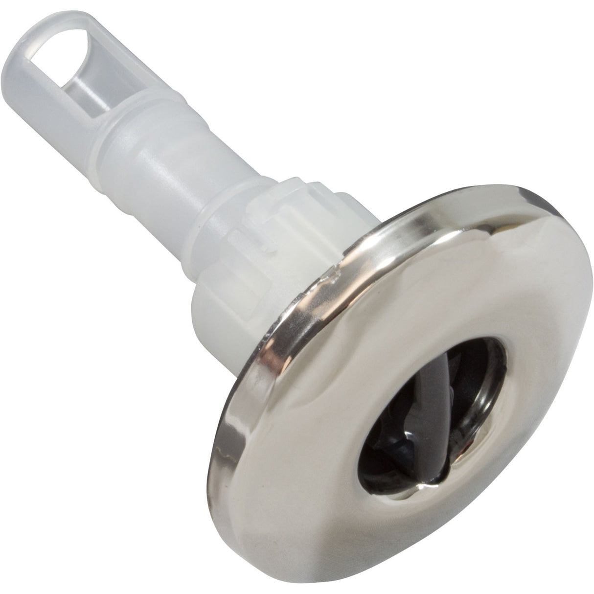 Jet Intl, Jacuzzi/Sun DV Jet, 2"fd, Pulsator, Smth Scal, SS/Gry : 2540-245