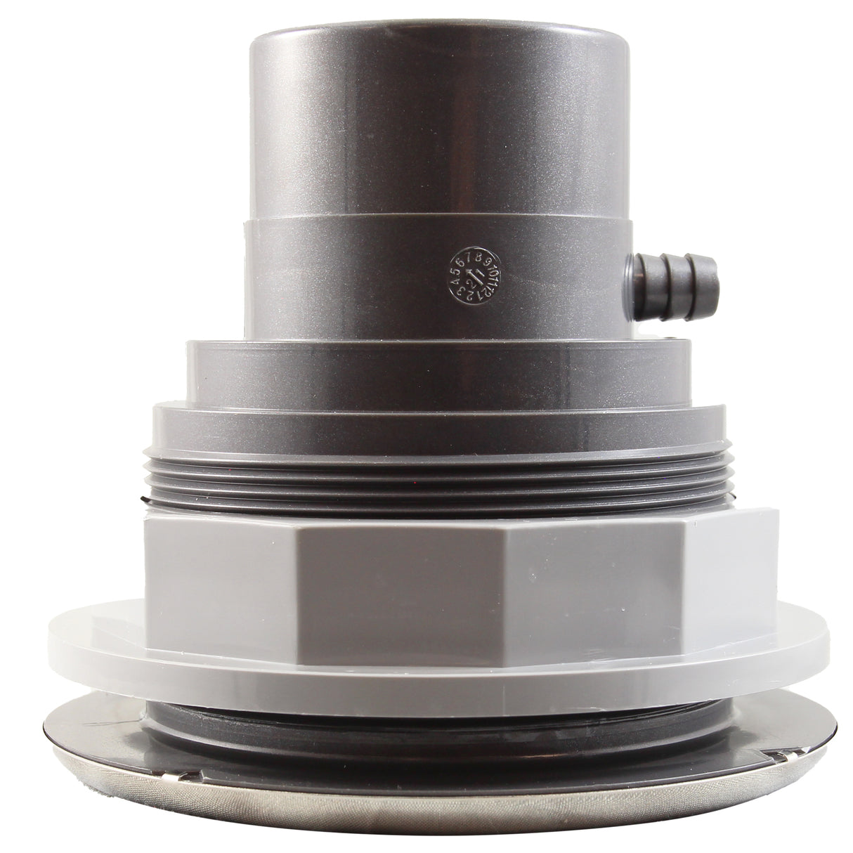 Jet Complete, CMP Power Jet, 5"fd, a3/8"b, w2"spg, SS/Silver : 23552-062-800 - Custom Molded Products - 23552-062-800 - PartsForSpas.com