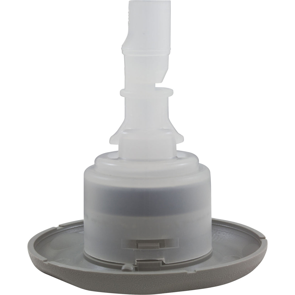 Jet Intl, CMP Typhoon 300, 3-3/8"fd, Dir, Text Scalloped, Gray : 23432-819-000