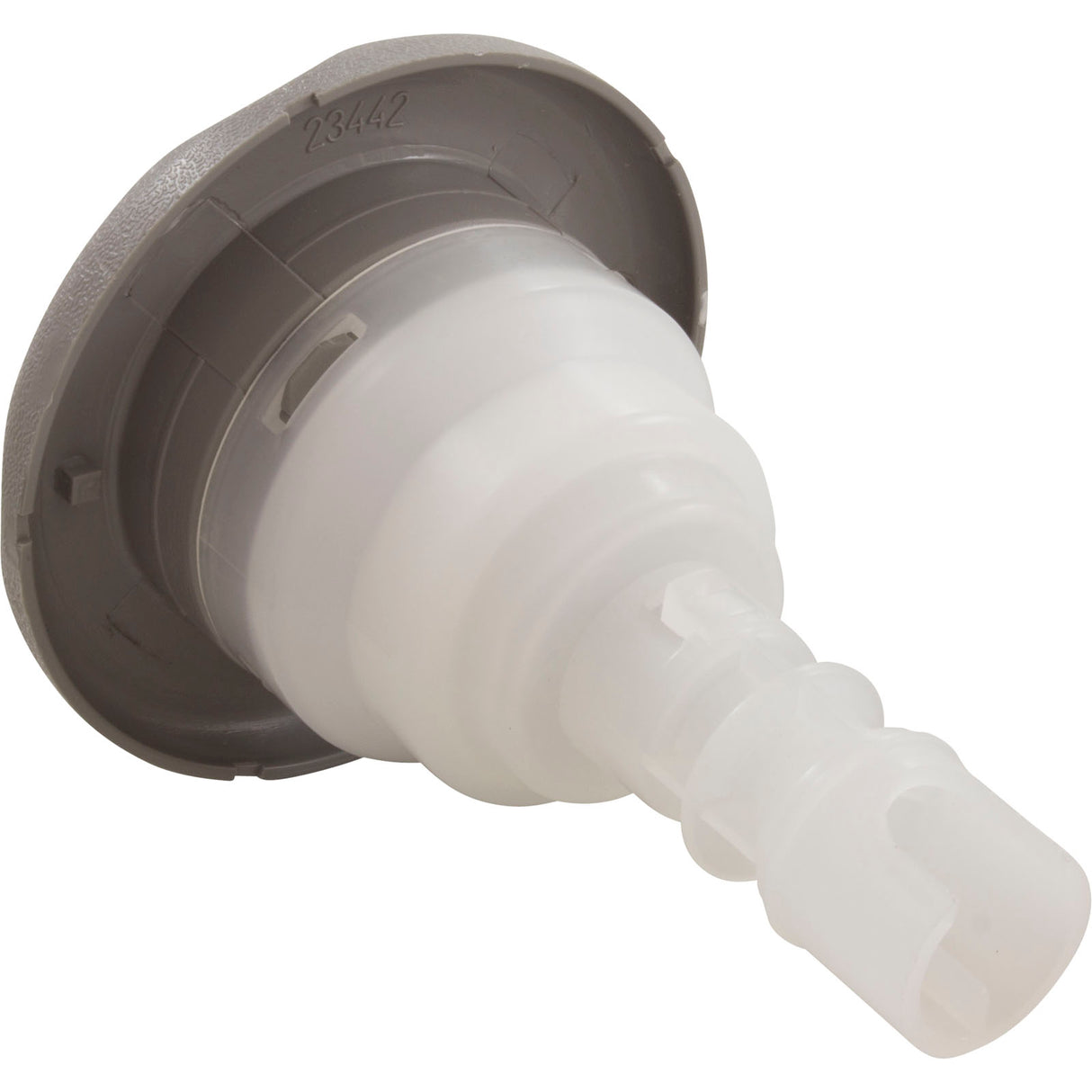 Jet Intl, CMP Typhoon 400, 3-3/8"fd, Roto, Text Scal, Gray : 23442-329-000 - Custom Molded Products - 23442-329-000 - PartsForSpas.com