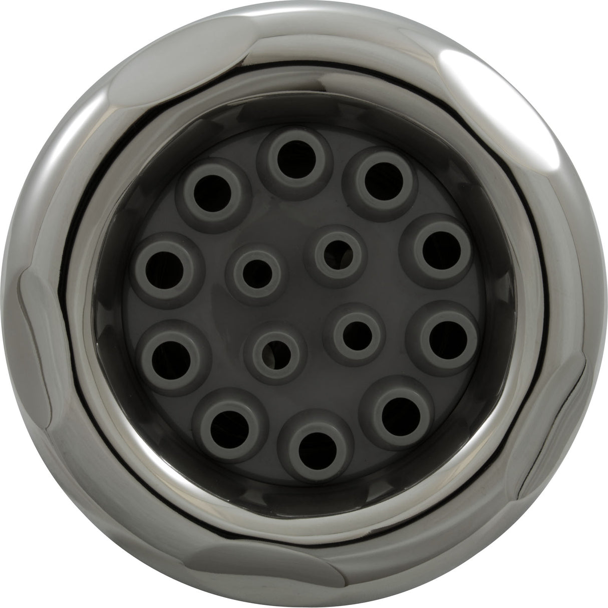 Jet Intl, CMP Typhoon 500, 5"fd, Massage, Scalloped, SS/Gry : 23452-712-900
