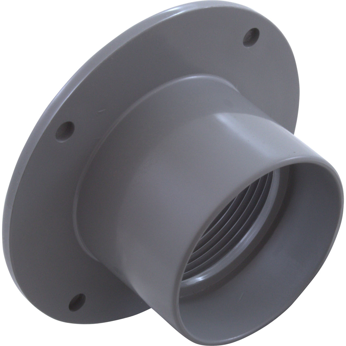 Wall Fitting, CMP, 1-1/2"fpt x 2" Insider, 3-1/2"fd, Gray : 25524-201-000
