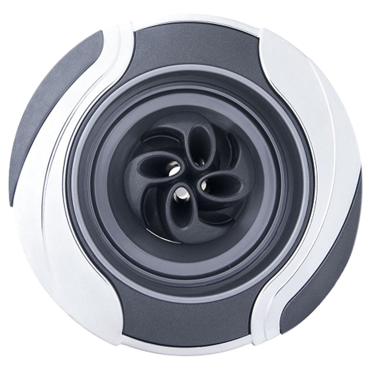 Jet Intl, CMP Pro-Loc 500, 5-1/4"fd, Quad Roto, Leaf, SS/GrGry : 29557-001-500