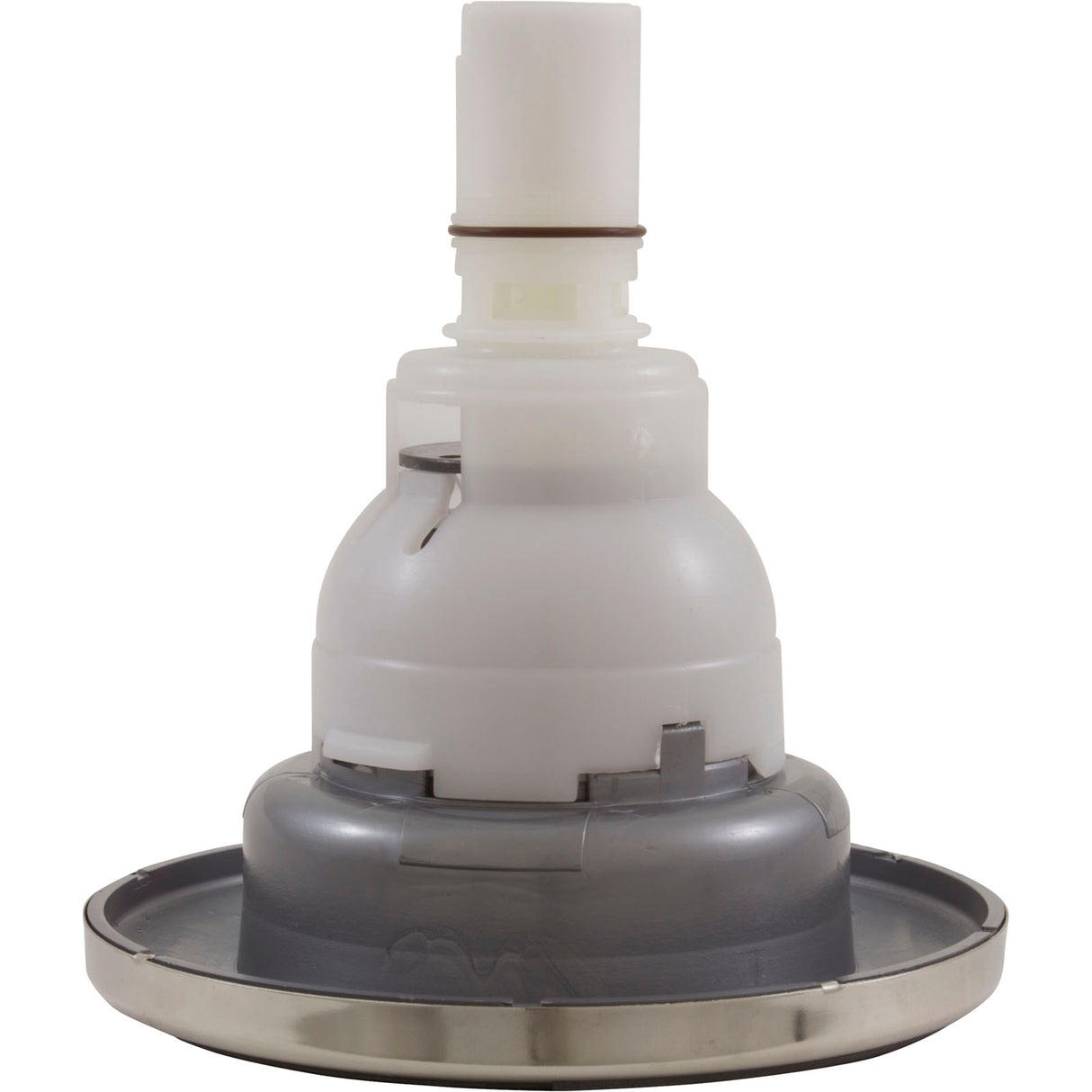 Jet Intl, CMP Pro-Loc 500, 5-1/4"fd, Quad Roto, Leaf, SS/GrGry : 29557-001-500