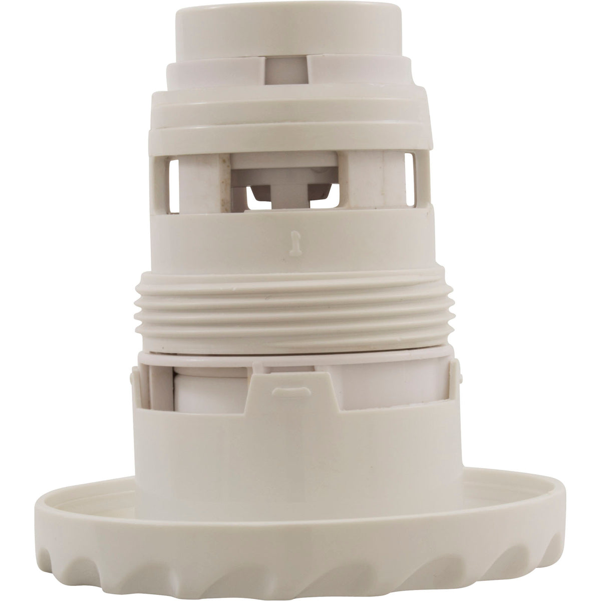 Jet Intl, Poly Jet Generic, 3-3/8" fd, Twin Roto, Dlx Scal, Wht : 25591-250-000