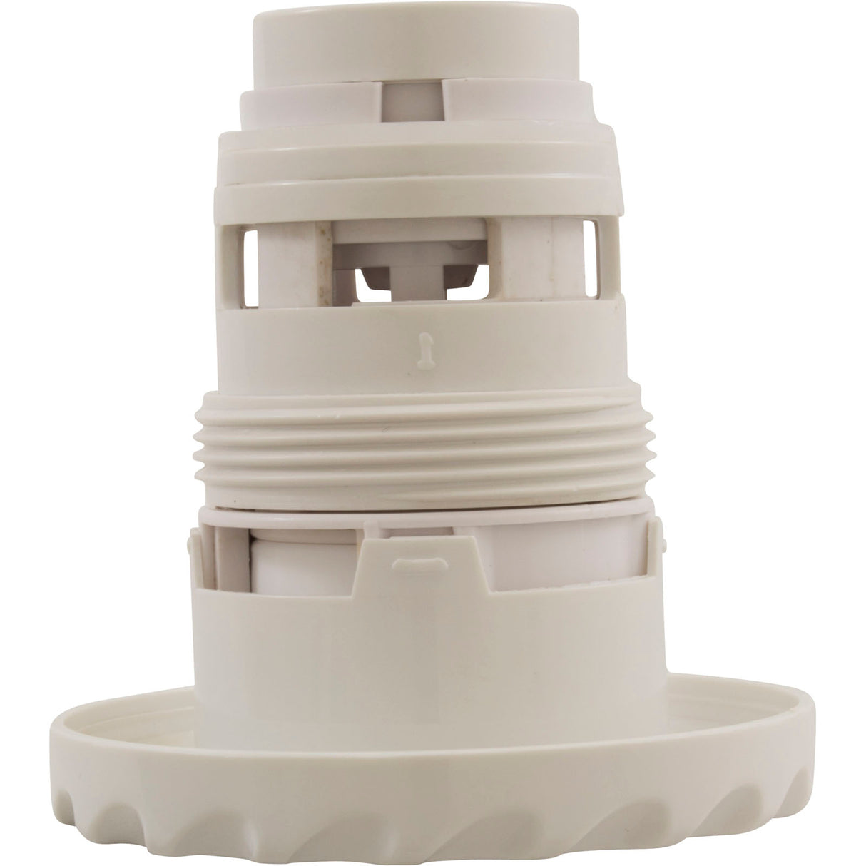 Jet Intl, Poly Jet Generic, 3-3/8" fd, Twin Roto, Dlx Scal, Wht : 25591-250-000