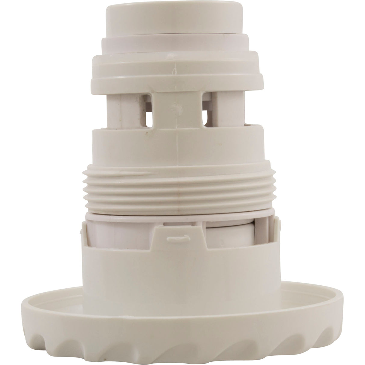 Jet Intl, Poly Jet Generic, 3-3/8" fd, Twin Roto, Dlx Scal, Wht : 25591-250-000