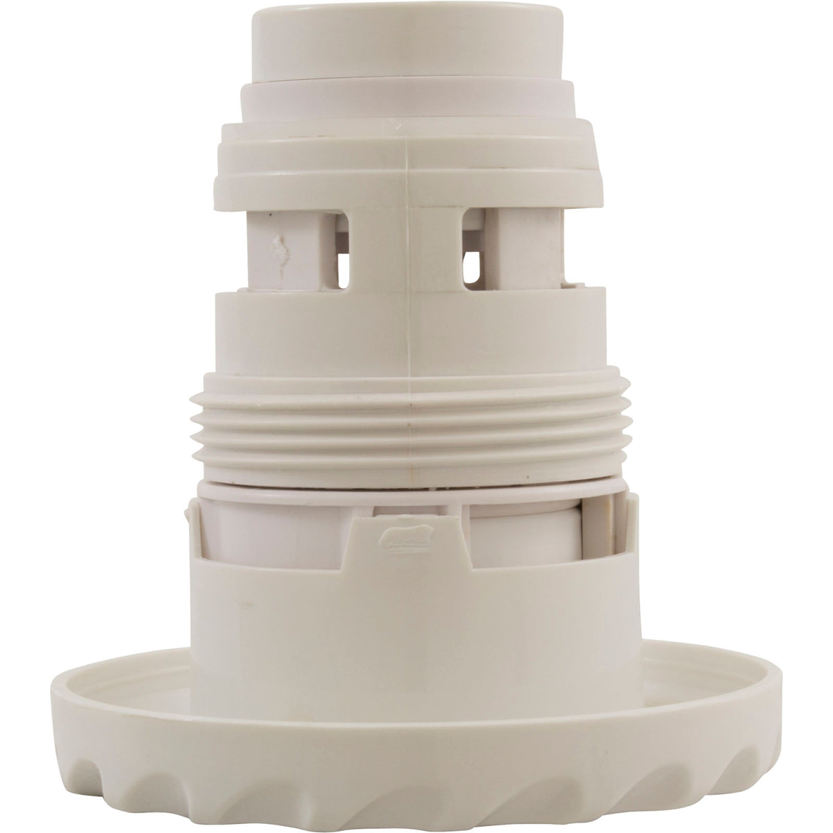 Jet Intl, Poly Jet Generic, 3-3/8" fd, Twin Roto, Dlx Scal, Wht : 25591-250-000