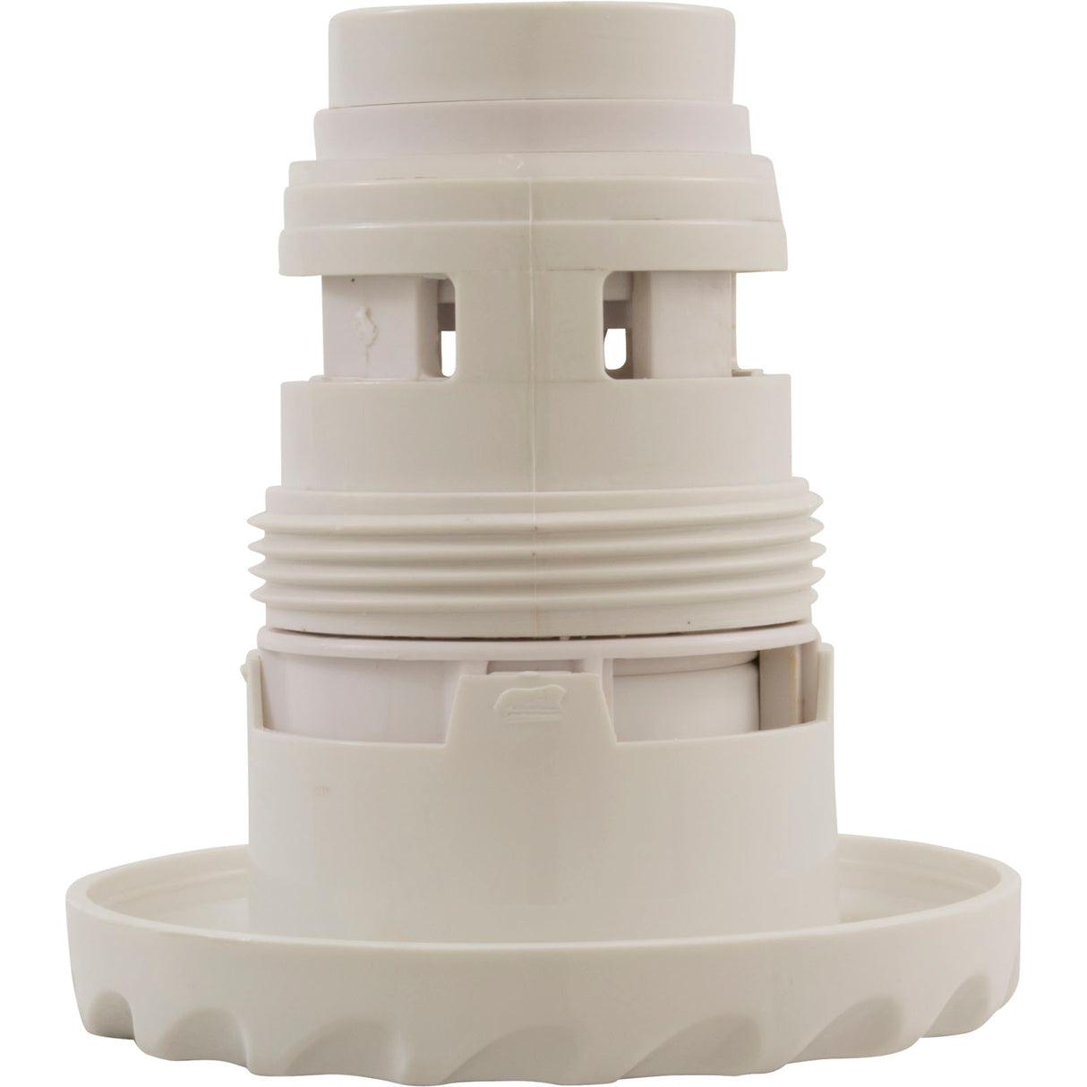Jet Intl, Poly Jet Generic, 3-3/8" fd, Twin Roto, Dlx Scal, Wht : 25591-250-000