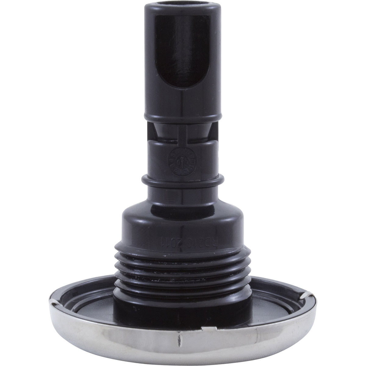 Jet Intl, RD Quantum, 2-1/4"fd, Twin Roto, Smth, SS/Blk, Thd : RD223-2411S