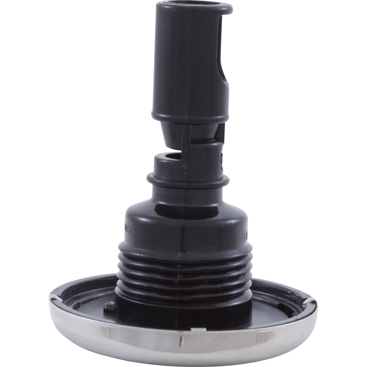 Jet Intl, RD Quantum, 2-1/4"fd, Twin Roto, Smth, SS/Blk, Thd : RD223-2411S