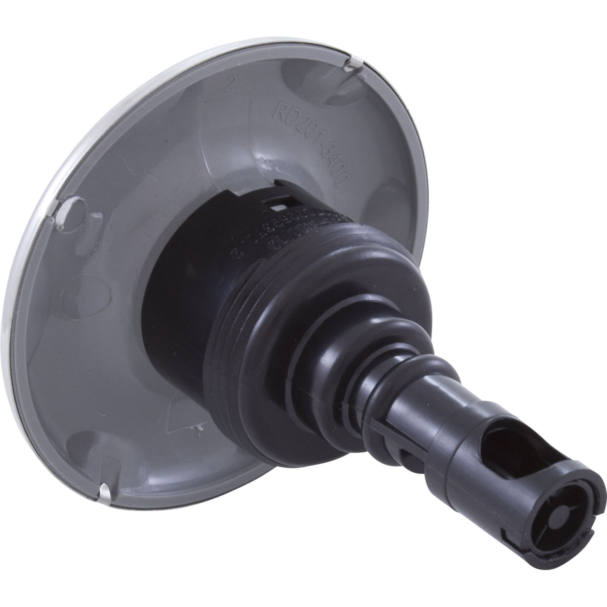 Jet Intl, RD Quantum, 3-3/8"fd, Twin Roto, Smth, SS/Gry, Thd : RD203-3427S
