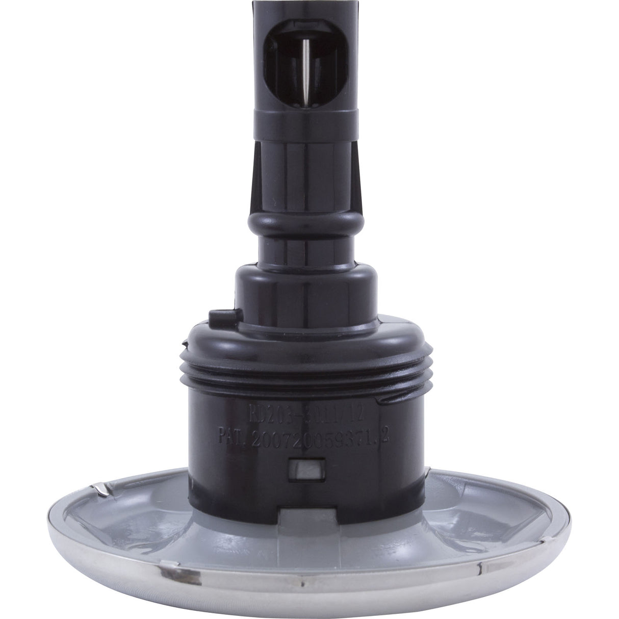Jet Intl, RD Quantum, 3-3/8"fd, Twin Roto, Smth, SS/Gry, Thd : RD203-3427S