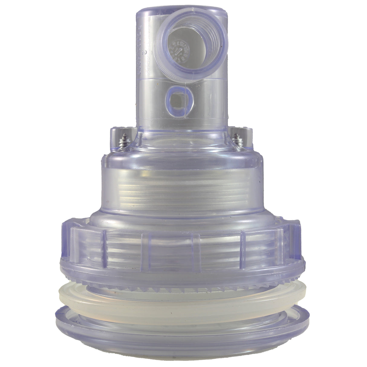 Jet Body, RD Quantum 4", 2-9/16"hs, a3/8"rb, w3/4"rb, w/Nut, Gask : RD203-4003-005 - Rising Dragon - RD203-4003-005 - PartsForSpas.com
