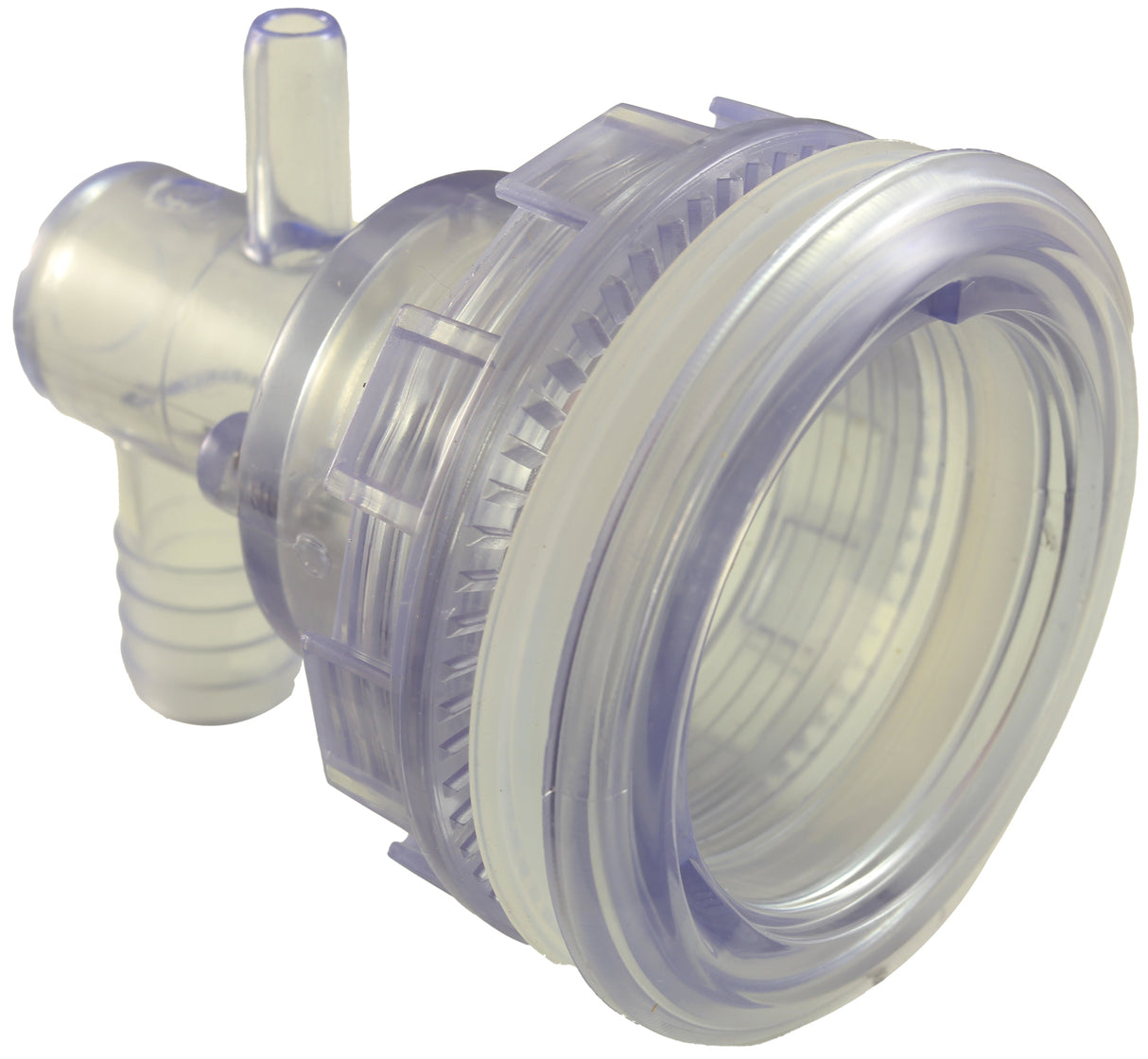 Jet Body, RD Quantum 4", 2-9/16"hs, a3/8"rb, w3/4"rb, w/Nut, Gask : RD203-4003-005 - Rising Dragon - RD203-4003-005 - PartsForSpas.com