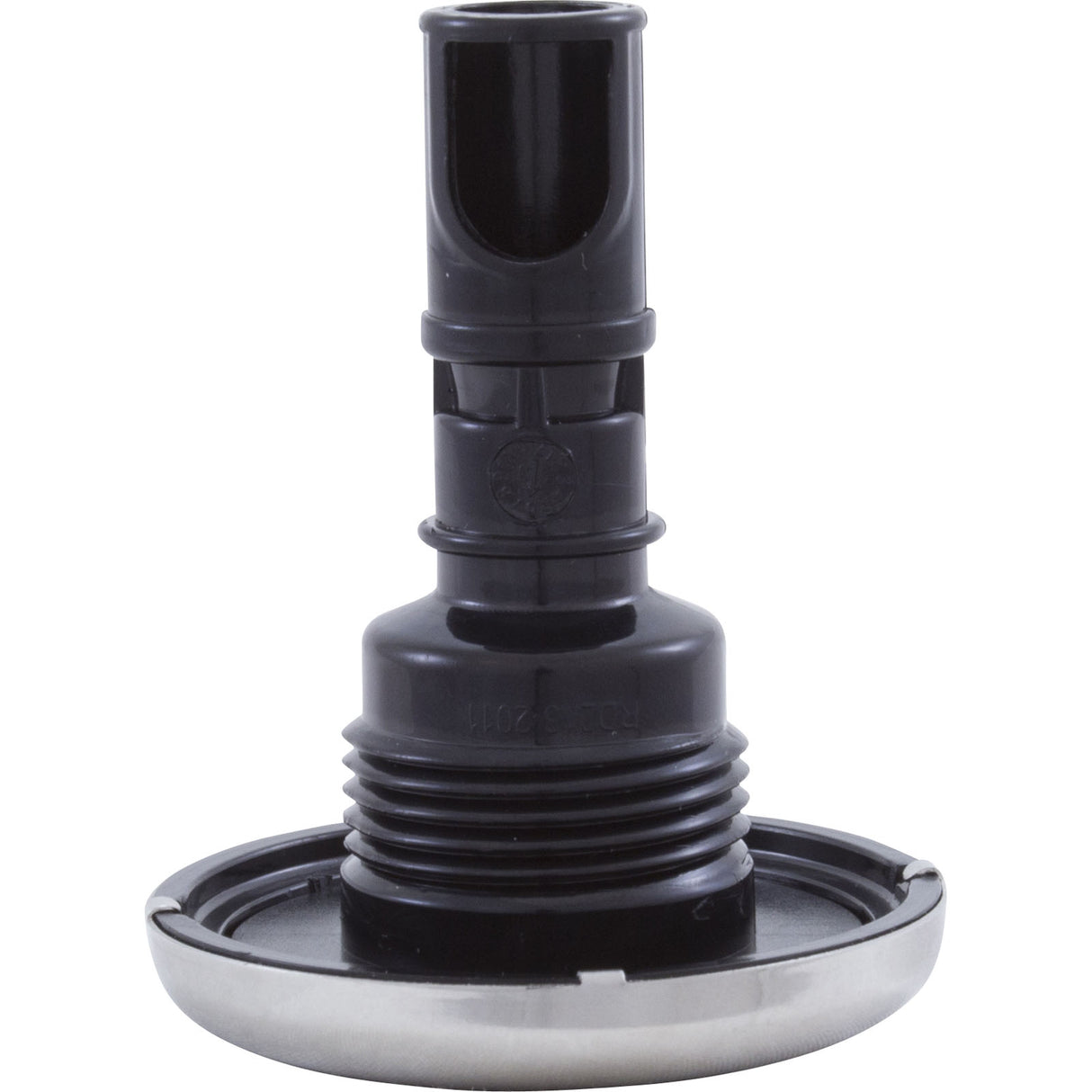 Jet Intl, RD Quantum, 2-1/4"fd, Dir, Smth, SS/Blk, Thd, S02 : RD223-2310-S02 - Rising Dragon - RD223-2310-S02 - PartsForSpas.com