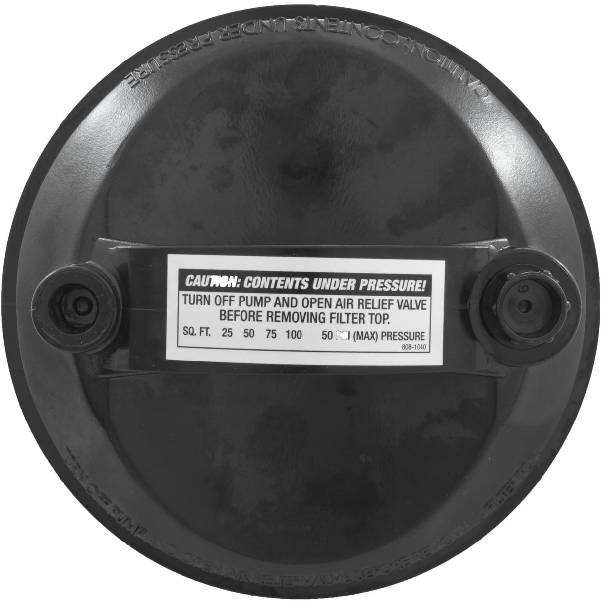 T/L Filter Lid W/Plug & O-Rings : 550-5100