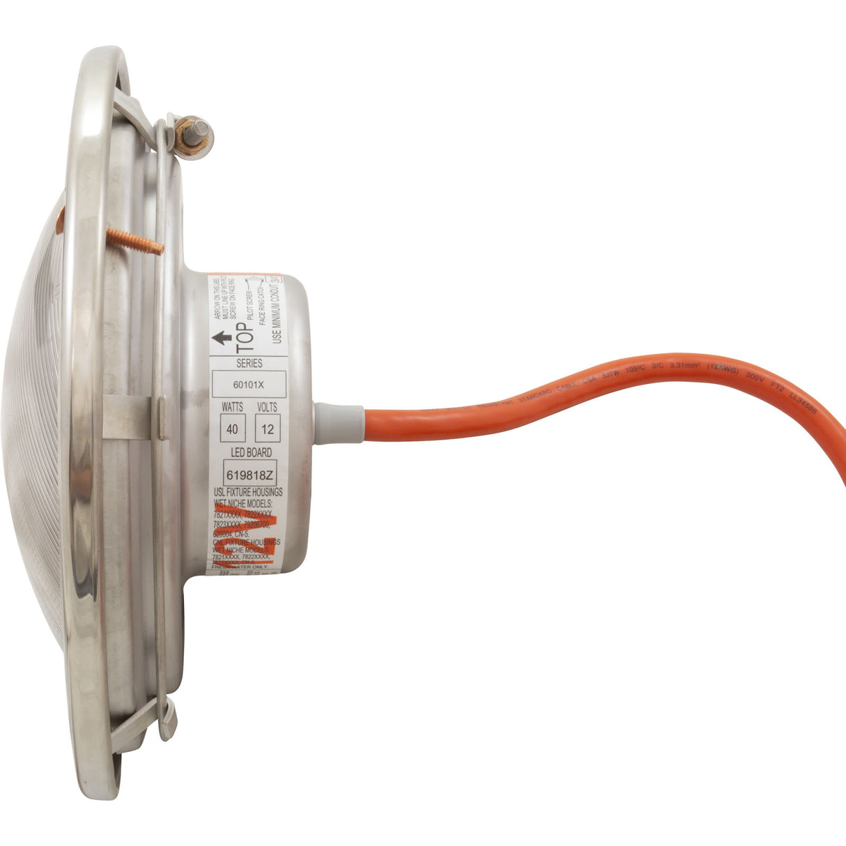 Pool Light, Pentair IntelliBrite 5g White LED, 12v, 30ft Cord : 601105