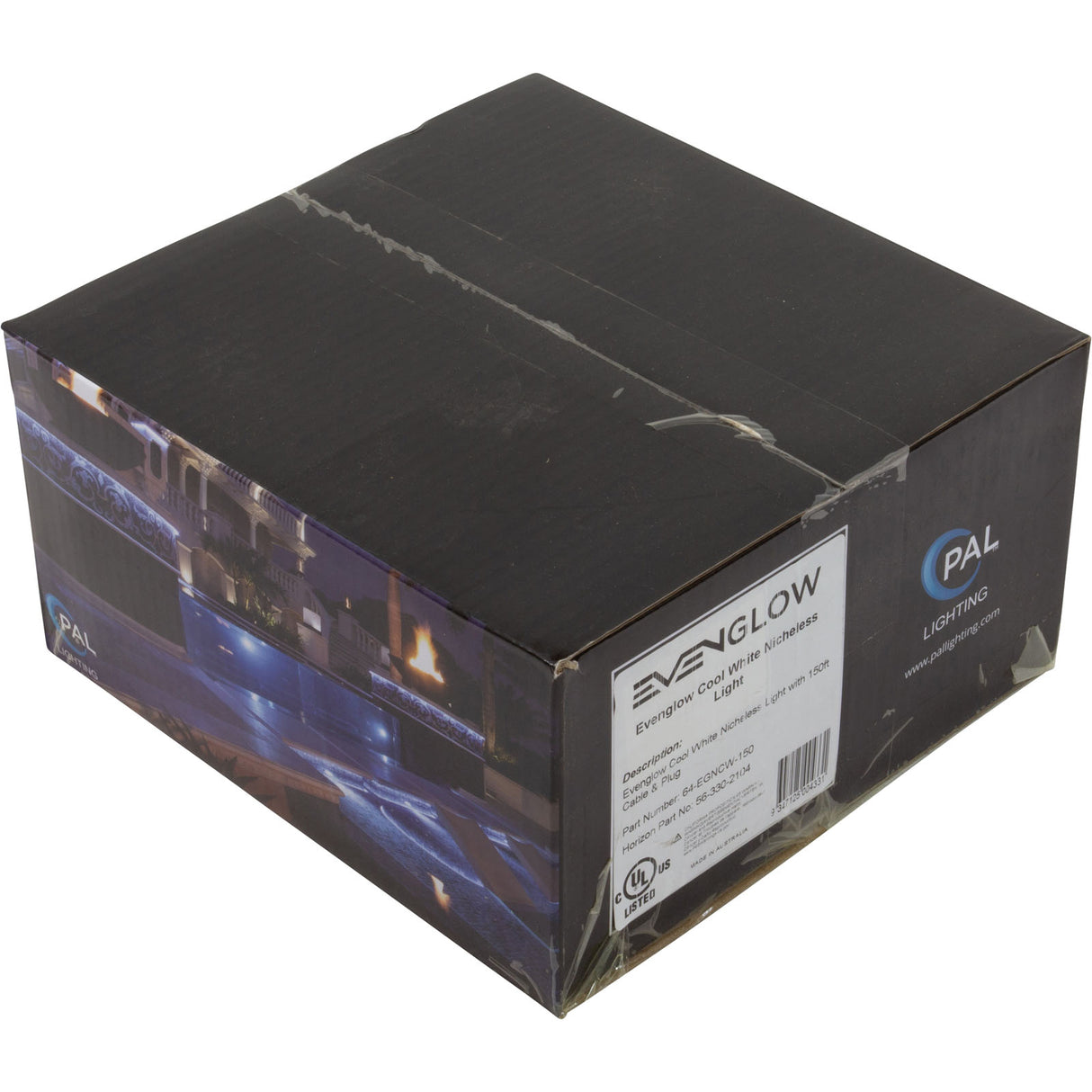 PAL EvenGlow Nicheless Light, 12vdc, Cool White, 150ft Cable : 64-EGNCW-150
