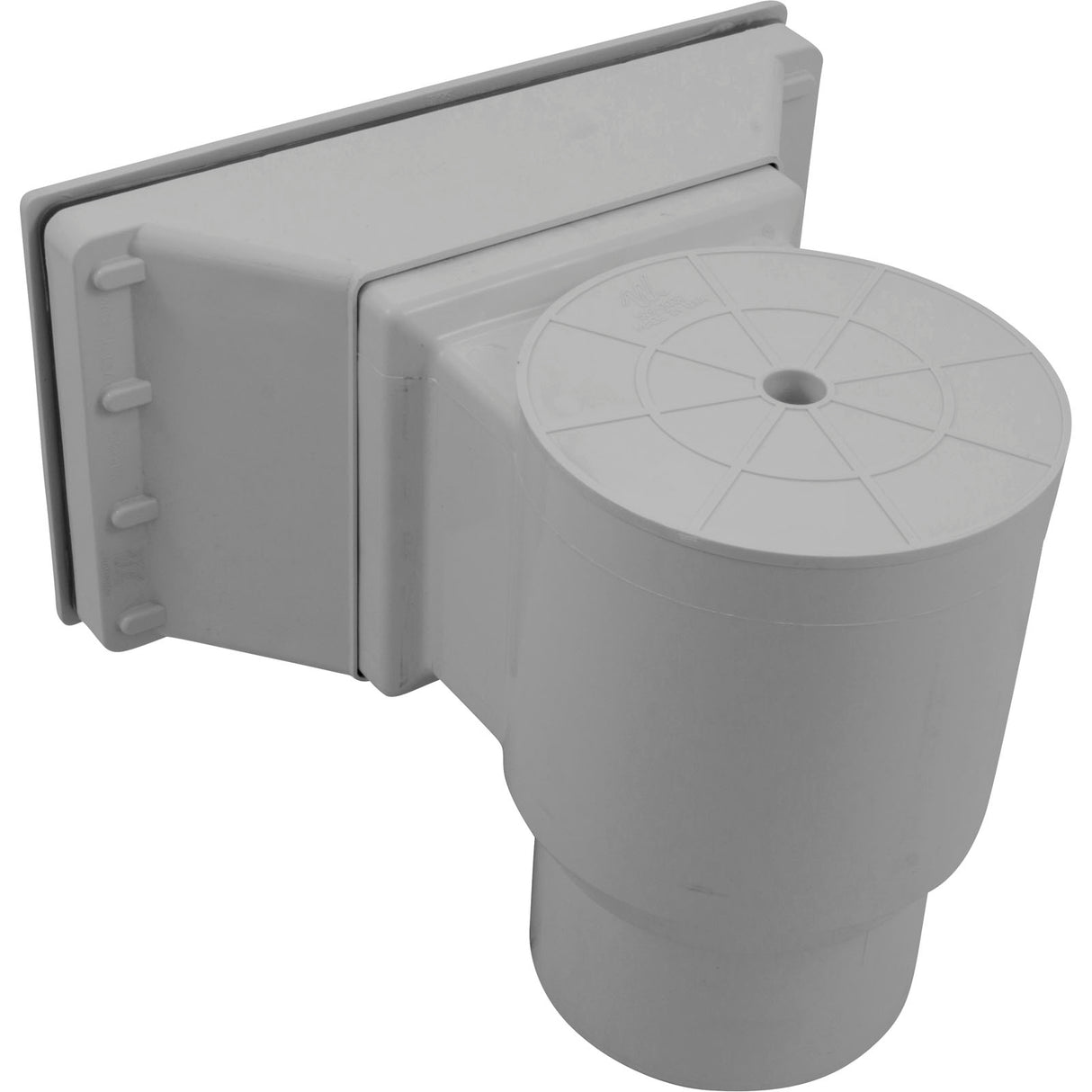 Flo-Pro II Widemouth Sk Short Throat-Gray : 560-C3A67L - Waterway Plastics - 560-C3A67L - PartsForSpas.com