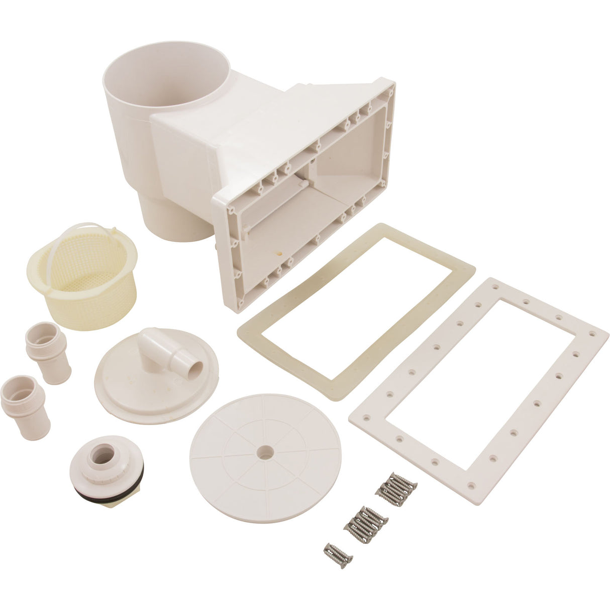 Flo-Pro II Wdmth Sk Lng Thrt Dlx Rtn-White : 560-D3C60L - Waterway Plastics - 806105101204 - PartsForSpas.com