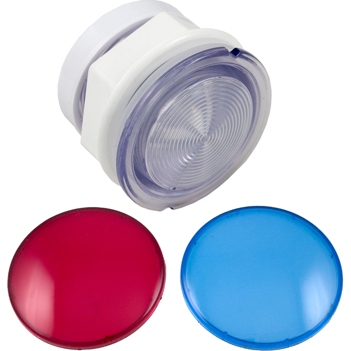 Light Wall Fitting, Waterway, 2-5/8"hs, w/Reflector : 630-5005