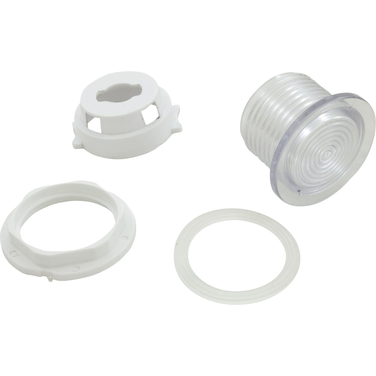 Light Lens, WW Mini, 2-1/8" fd, 1-1/2 hs, w/ Nut & Reflector : 630-0008