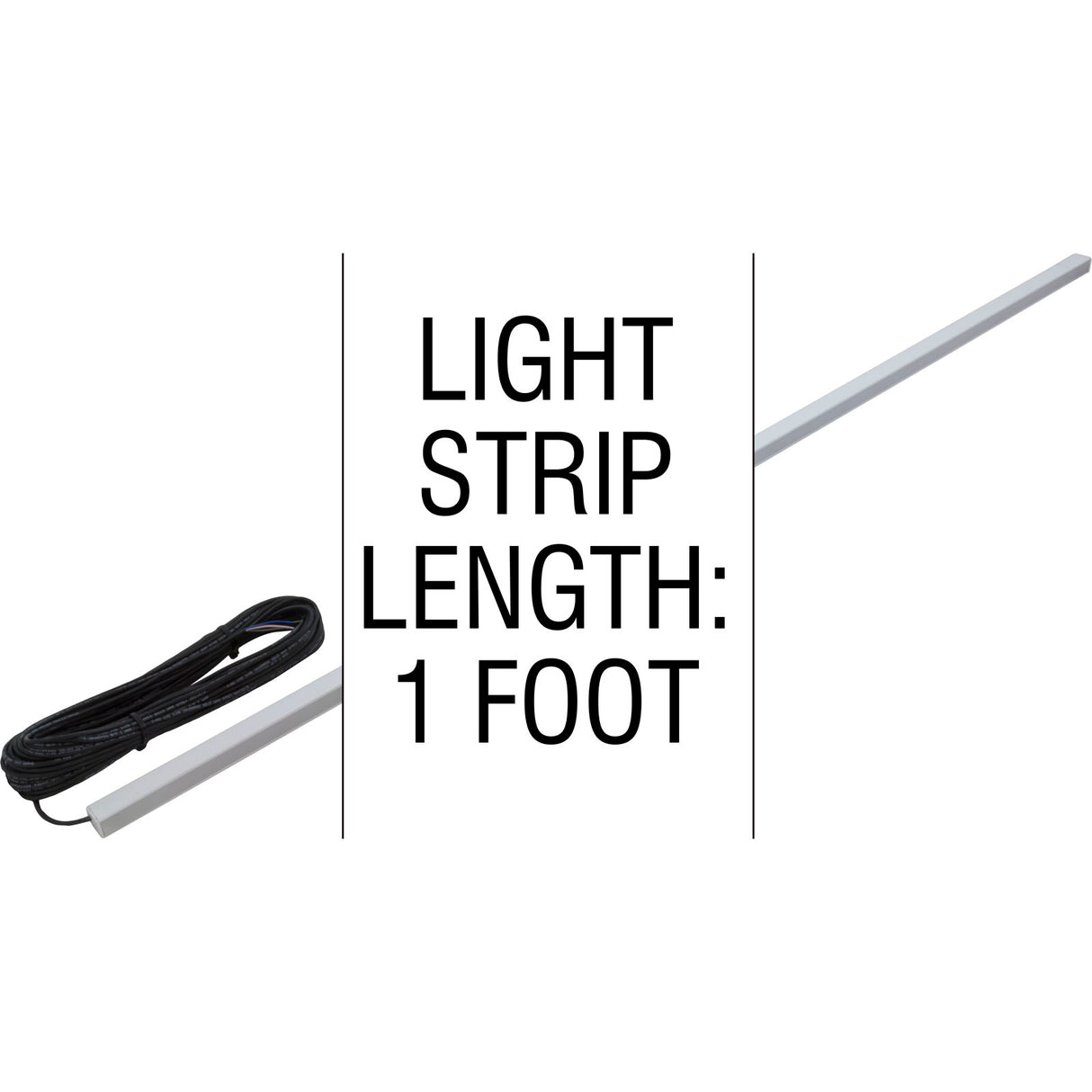 Light Strip, PAL LED, 1ft, w/Diffuser Lens, 65ft Cord : 42-PLOF-RGB-030 - PAL Lighting - 9347125001545 - PartsForSpas.com