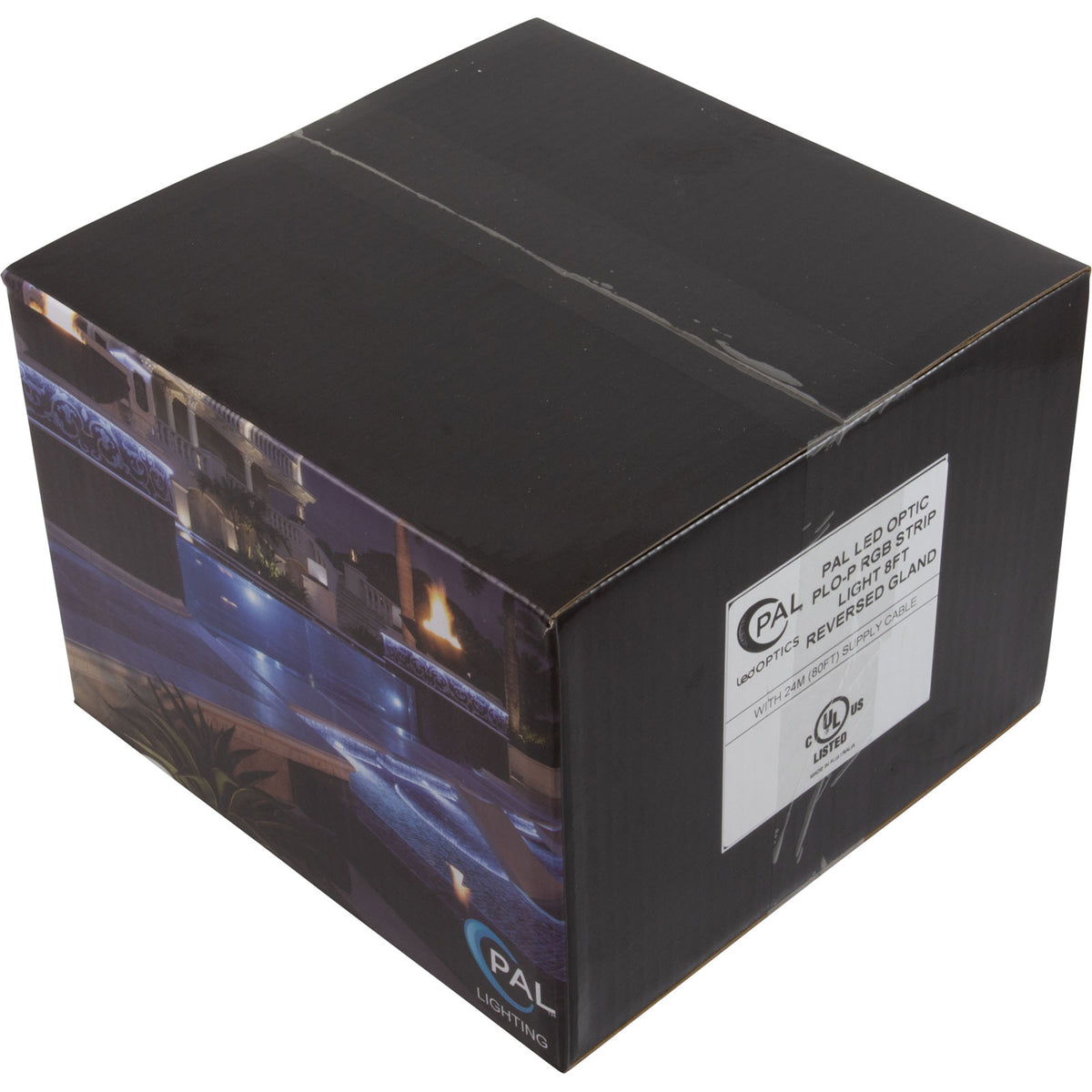 PAL LED Perim RGB, Rev Glnd, 8ft, 4thGen, 24vdc, w/79ft Cord, WF : 42PLOPRGRGB824