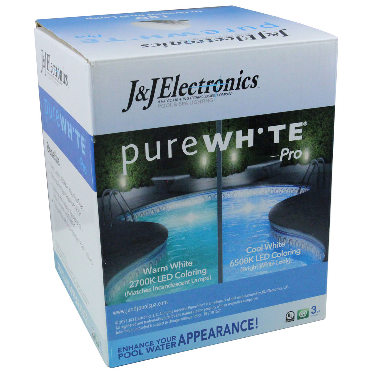 Repl Bulb, PureWhite Pro HO, LED, Cool White, 115v, 37W, 500W Eq : LPL-PRHO-CW-120