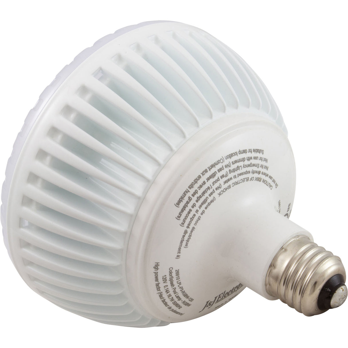 Repl Bulb, J&J Electronics ColorSplash 120v LED, Pool, RGBW : LPL-P3-RGBW-120
