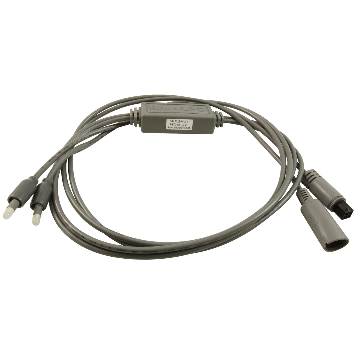 Dual LED Light Assembly, SloanLED LiquaLED, 25" Daisy Chain : 701564-2-F