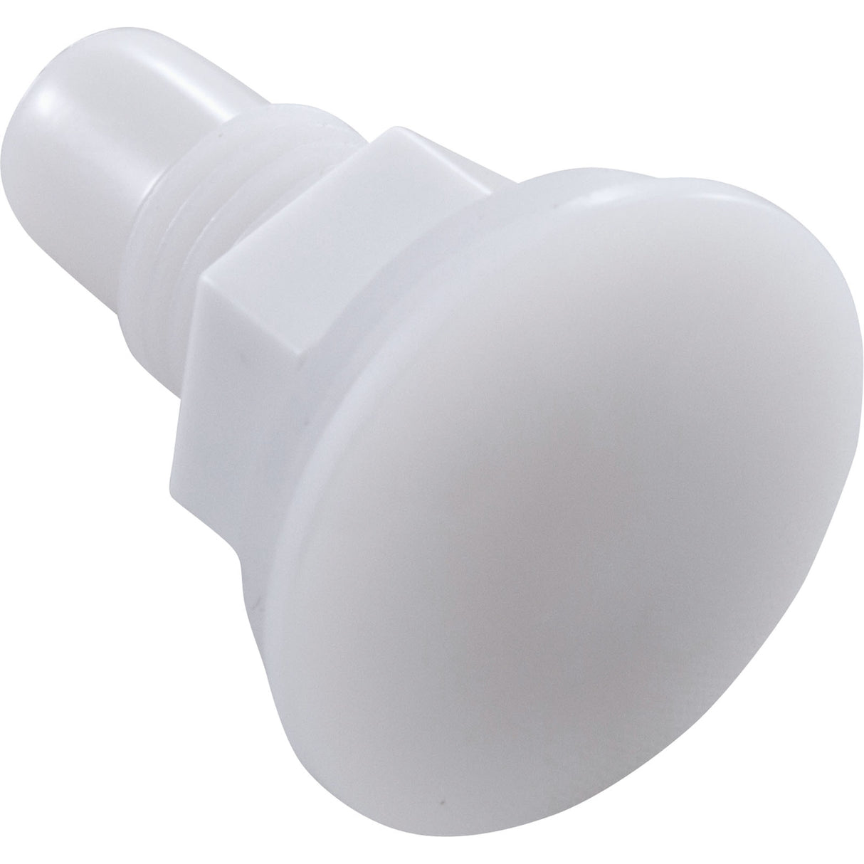 Light Wall Fitting, RD, Mini POL, 1/2"hs, 1"fd, Opaque, 00030 : 143000-00030