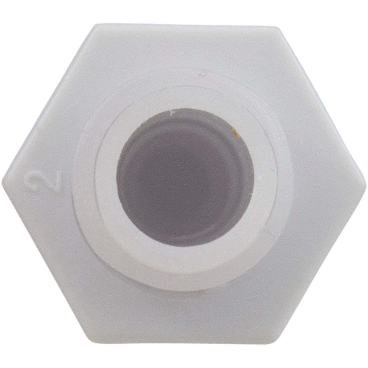 Light Wall Fitting, RD, Pinwheel Mini POL, 1/2"hs, 5/8"fd : 143000-00024