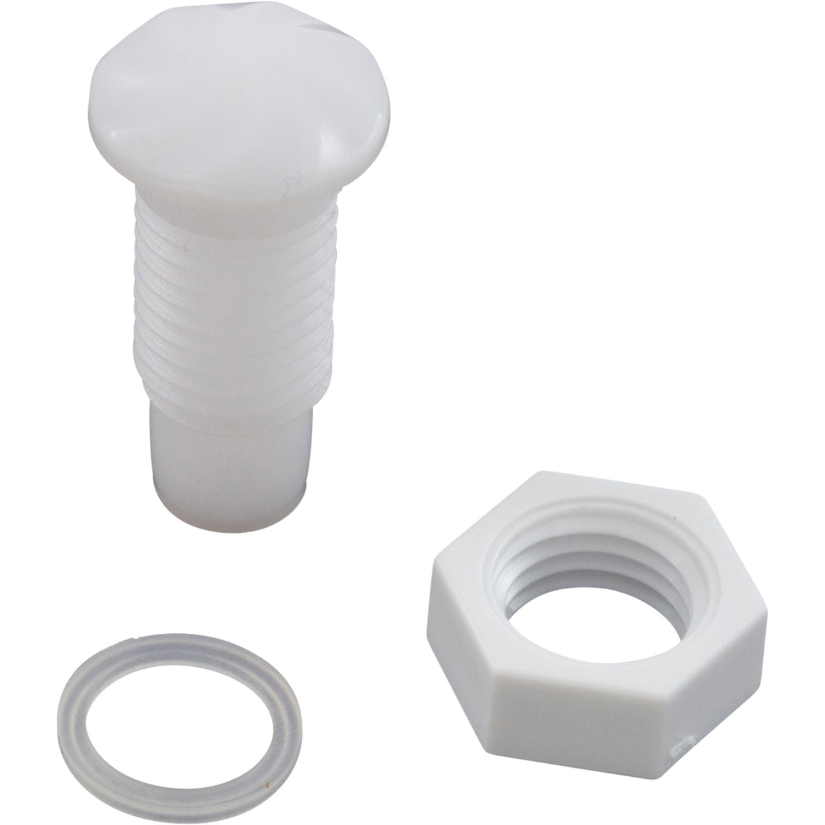 Light Wall Fitting, RD, Pinwheel Mini POL, 1/2"hs, 5/8"fd : 143000-00024
