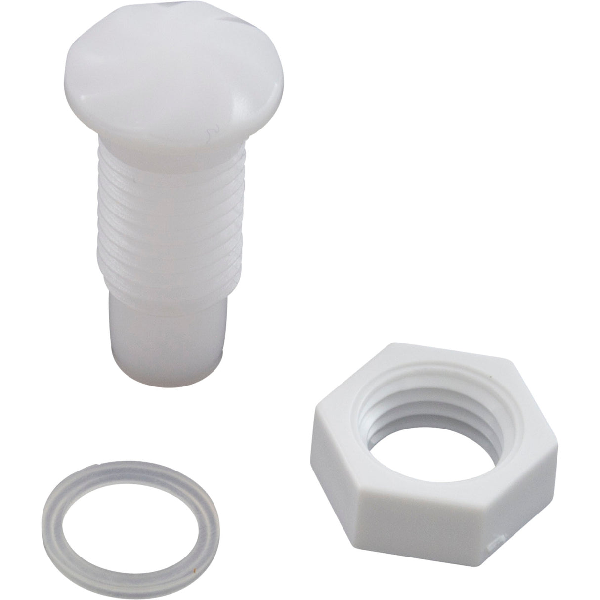 Light Wall Fitting, RD, Pinwheel Mini POL, 1/2"hs, 5/8"fd : 143000-00024