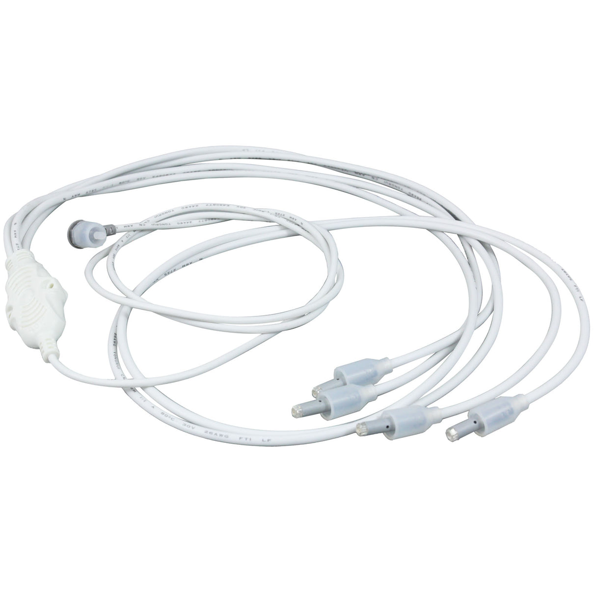 Repl Bulb, RD, 2-Wire, Mini POL, 4 LED, 2-24"Leads, 2-36"Leads, 1C4 : 1MINI0-RD1C4