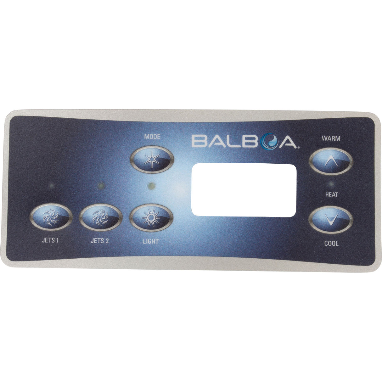 Overlay, Balboa Water Group Standard Digital, 2 Jet/Light : 10402