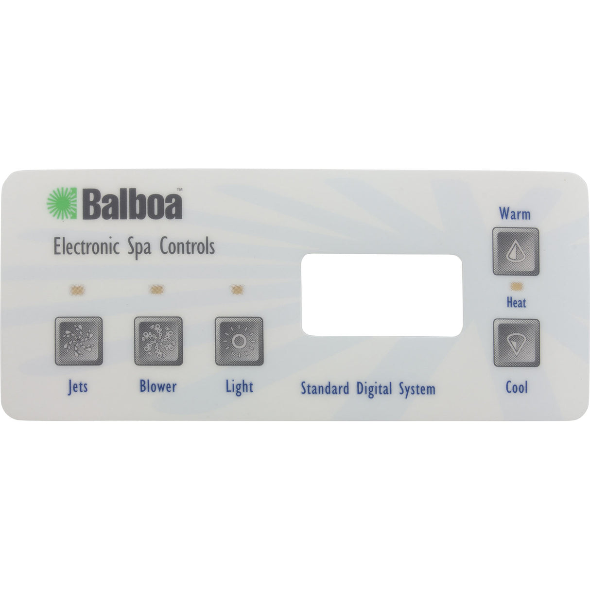 Overlay, BWG Standard Digital, Jet/Blower/Light : 10298