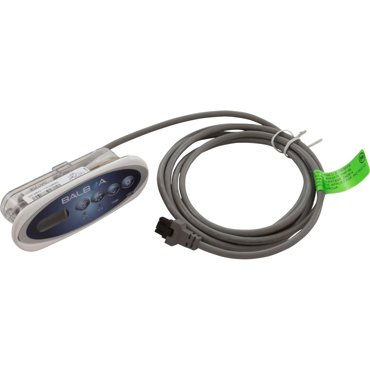 Topside, BWG ML200, 4 Button, Jets, Aux, Temp, Light, Molex : 52685