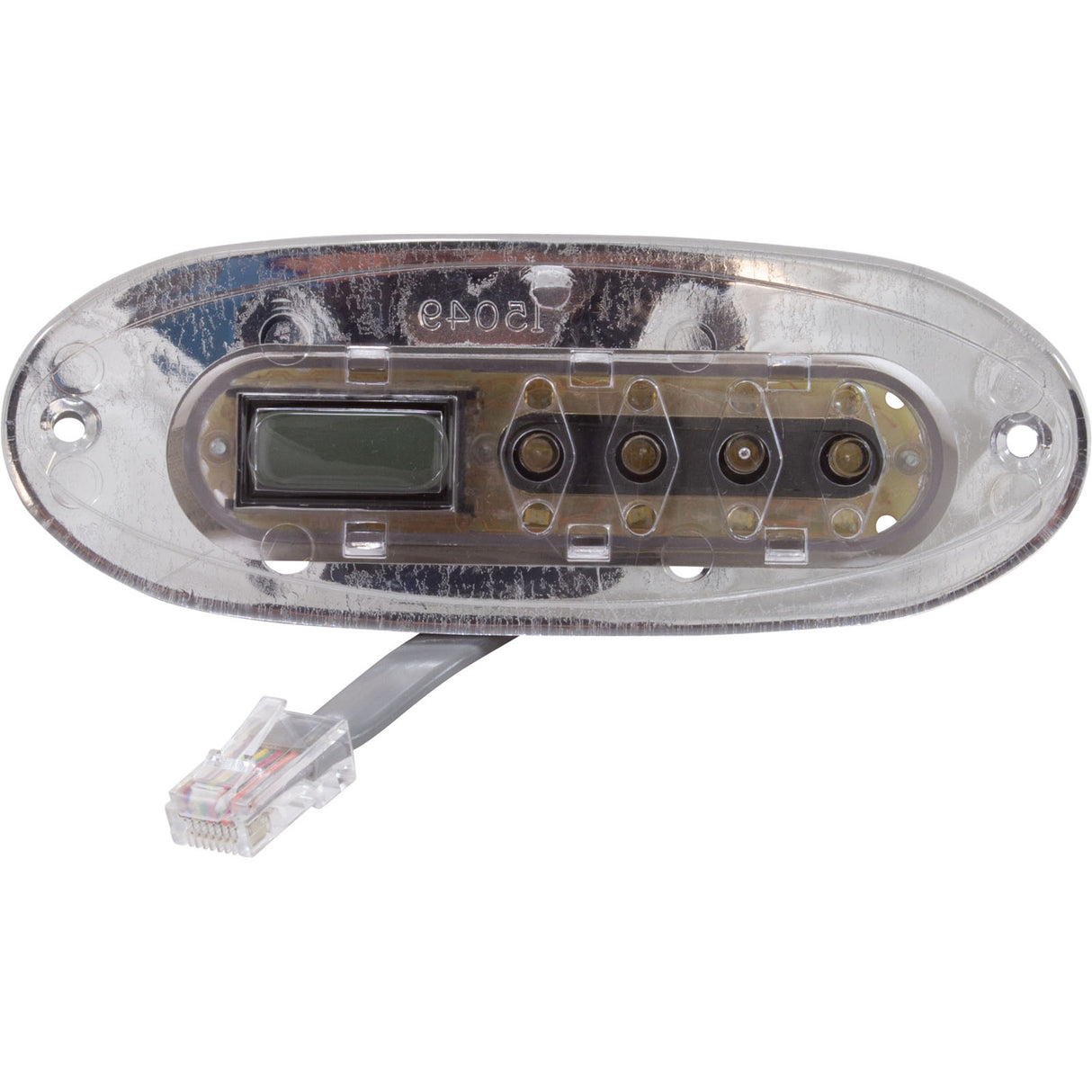 Topside Only, BWG VL240, 4 Button, Clear : 59020