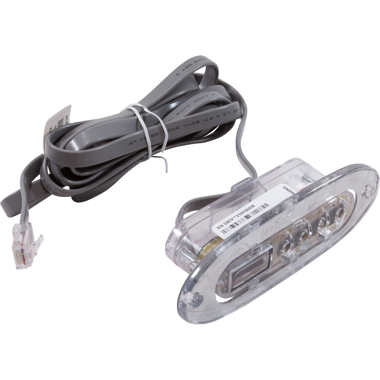 Topside Only, BWG VL240, 4 Button, Clear : 59020