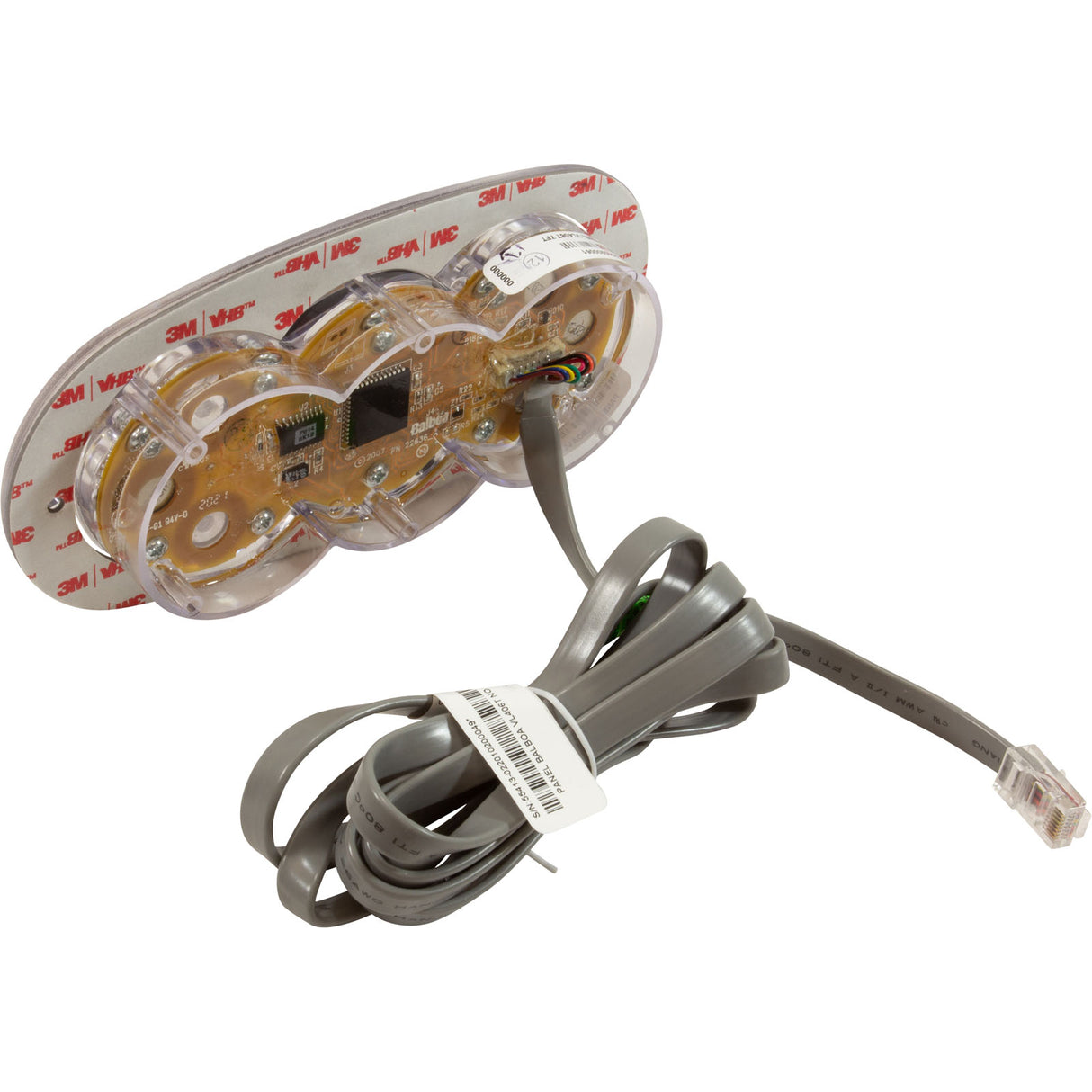 Topside, Balboa Water Group, VL406T, 4 Button, w/o Overlay : 55413-02