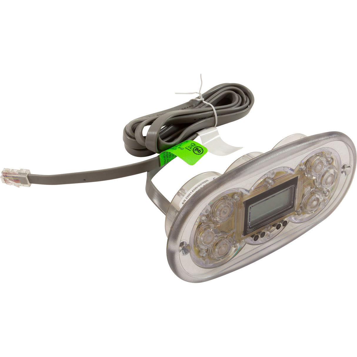 Topside, Balboa Water Group, VL620S, 6 Button, w/o Overlay : 55582-02