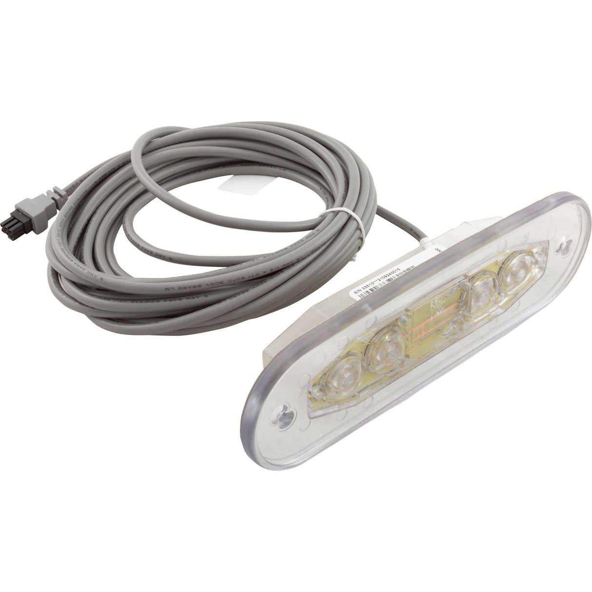 Auxiliary Topside, BWG, AX40, 4 Btn, w/o Overlay, 6-Pin Molex : 52799