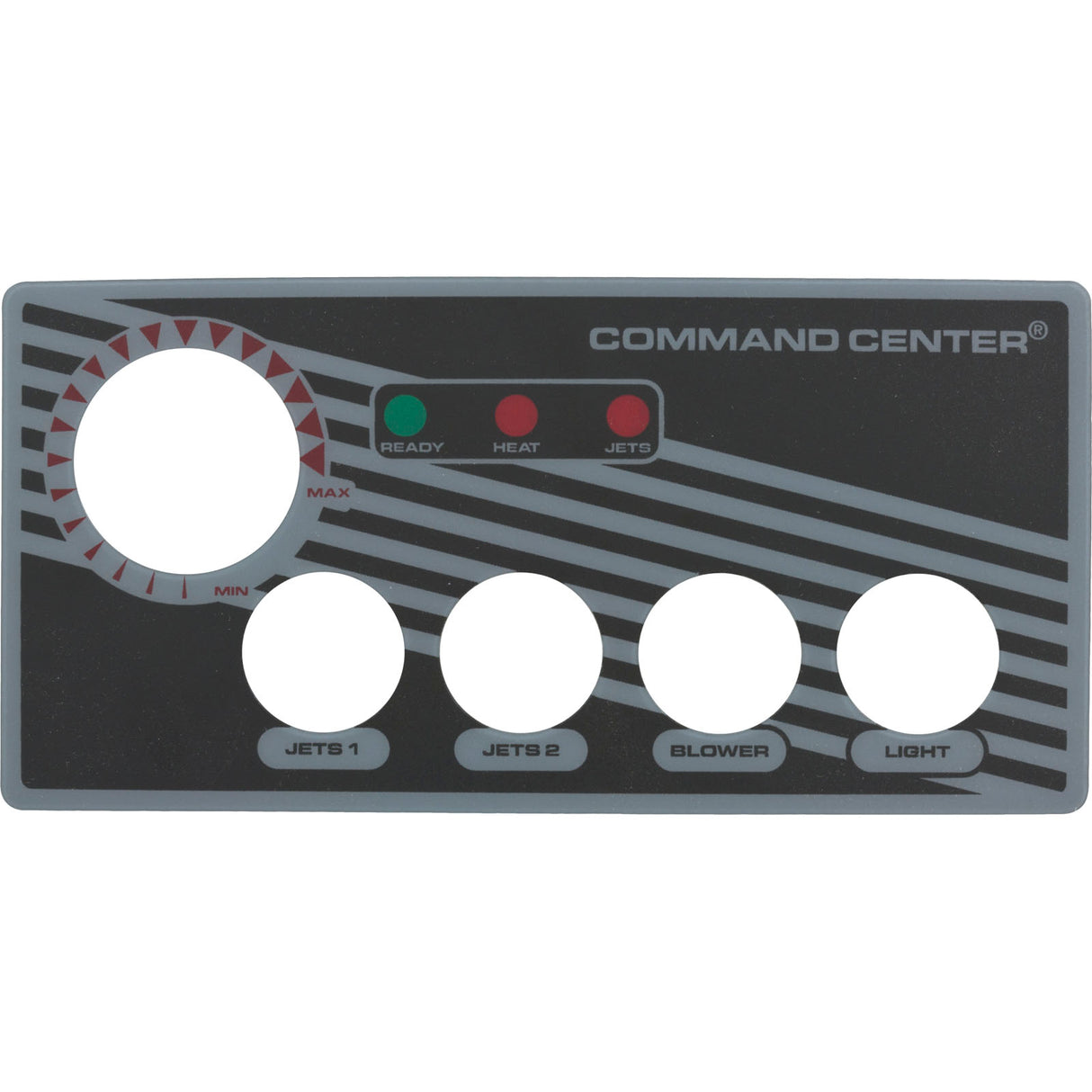 Overlay, Tecmark Command Center, 4 Button : 30202BM