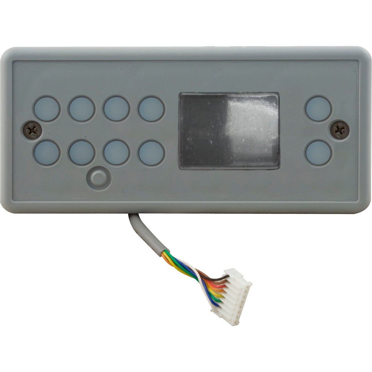 Topside, Gecko TSC 8/K 8, 10 Button, 3 Pump, Large Rec, LCD : 0201-007153