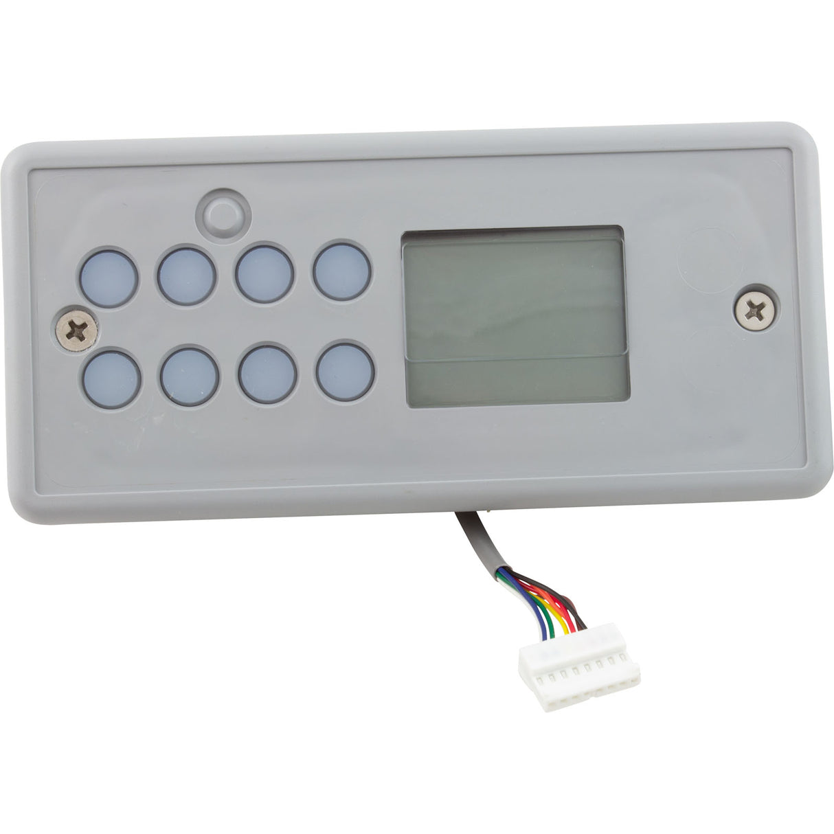 Topside, Gecko TSC-8/K 8, 8 Button, 2 Pump, Large Rec, LCD : 0200-007194